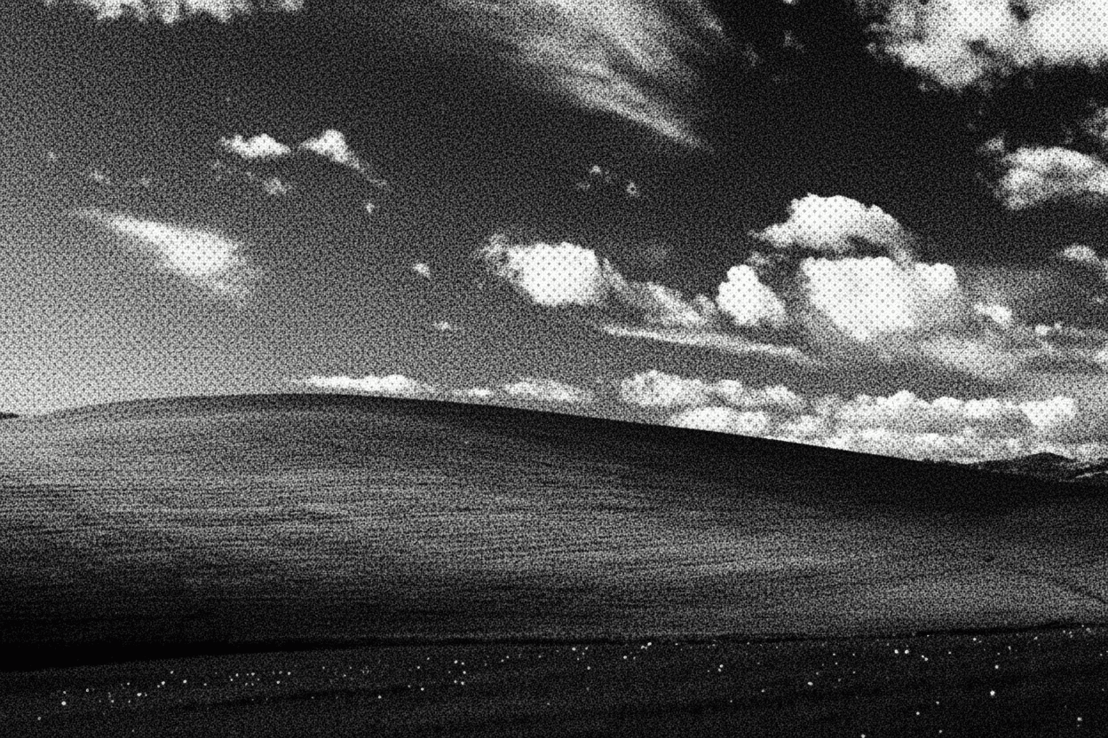 Old windows landscape wallpaper